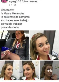 Mayra Menendez Secretaria Puta de Fundasen 5